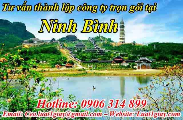 Dịch vụ thành lập công ty tại Ninh Bình