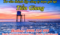 Tư vấn Thủ tục Thành lập Công ty tại Mỹ Tho  Tiền Giang