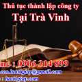 Hướng dẫn Thủ tục thành lập công ty tại Trà Vinh