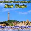 Thủ tục Thành Lập Doanh Nghiệp tại Bình Thuận