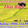 Thủ tục Thành Lập Doanh Nghiệp tại Thái Bình