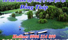 Dịch vụ Tư vấn Thủ tục Thành lập Công ty tại Đồng Tháp giá rẻ nhất