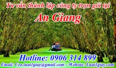 Tư vấn Thủ tục Thành lập Công ty tại Long Xuyên  An Giang