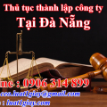 Hướng dẫn Thủ tục thành lập công ty tại Đà Nẵng
