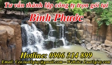 Tư vấn Thủ tục Thành lập Công ty tại Đồng Xoài  Bình Phước