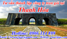Dịch vụ Tư vấn Thủ tục Thành lập Công ty tại Thanh Hóa giá rẻ nhất
