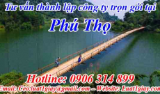 Dịch vụ Tư vấn Thủ tục Thành lập Công ty tại Phú Thọ giá rẻ nhất