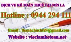 Học Kế toán Thuế thực tế tại Sơn La giá rẻ