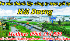 Dịch vụ Tư vấn Thủ tục Thành lập Công ty tại Hải Dương giá rẻ nhất