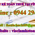 Dịch vụ kế toán giá rẻ nhất tại Vĩnh Phúc