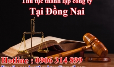 Dịch vụ Tư vấn Thủ tục Thành lập Công ty TNHH tại Đồng Nai