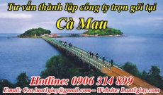 Tư vấn Thủ tục Thành lập Công ty tại Thành phố Cà Mau