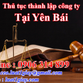 Hướng dẫn Thủ tục thành lập công ty tại Yên Bái