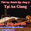 Hướng dẫn Thủ tục thành lập công ty tại An Giang